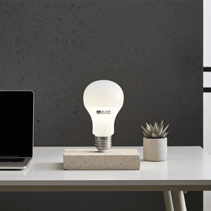 Bombilla LED E27 15W Silver Electronics 5000K 3