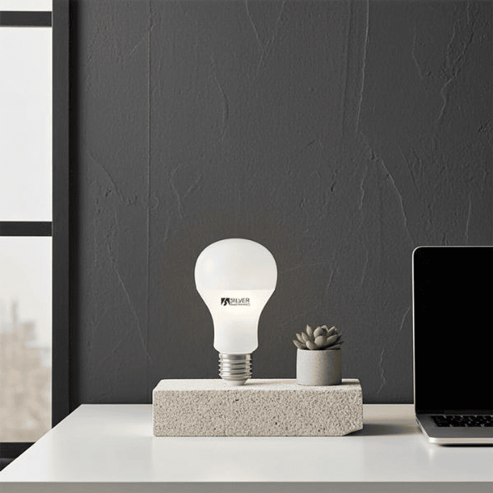 Bombilla LED E27 15W Silver Electronics 5000K 4