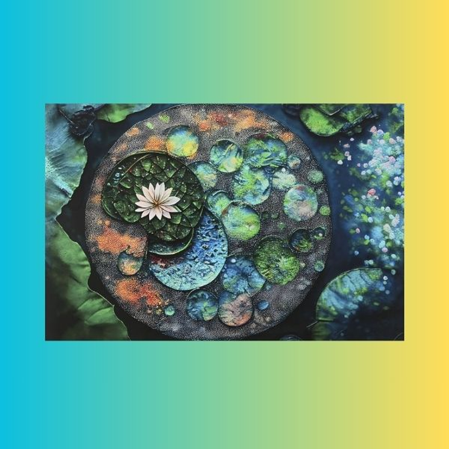 Cuadro Home ESPRIT Cristal Templado 150x100 cm 4