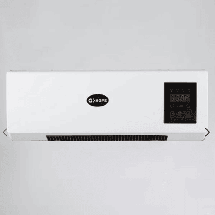 Calefactor PTC 1500W Blanco - Split de Pared con Ventilador 3