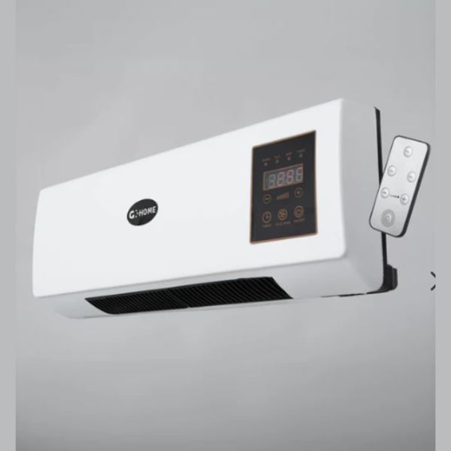 Calefactor PTC 1500W Blanco - Split de Pared con Ventilador 2