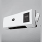 Calefactor PTC 1500W Blanco - Split de Pared con Ventilador - Miniatura 2