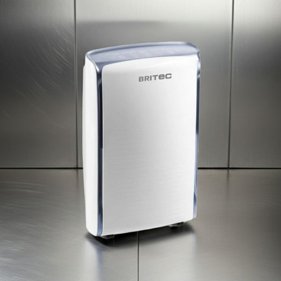 Deshumidificador Portátil Residencial BRITEC Daisy 20 – 20L/día, Blanco 5