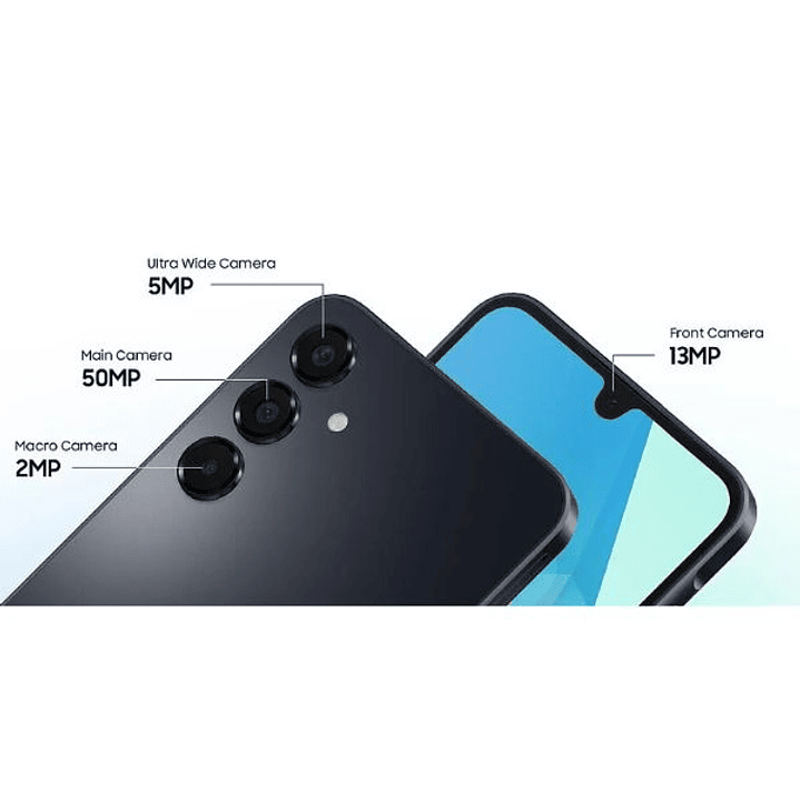 Samsung Galaxy A16 128GB Black - Móvil Android 6,7