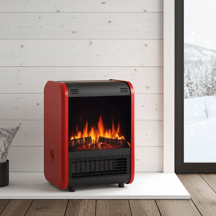 Chimenea Eléctrica BOX - Calefacción Portátil para Hogar 3