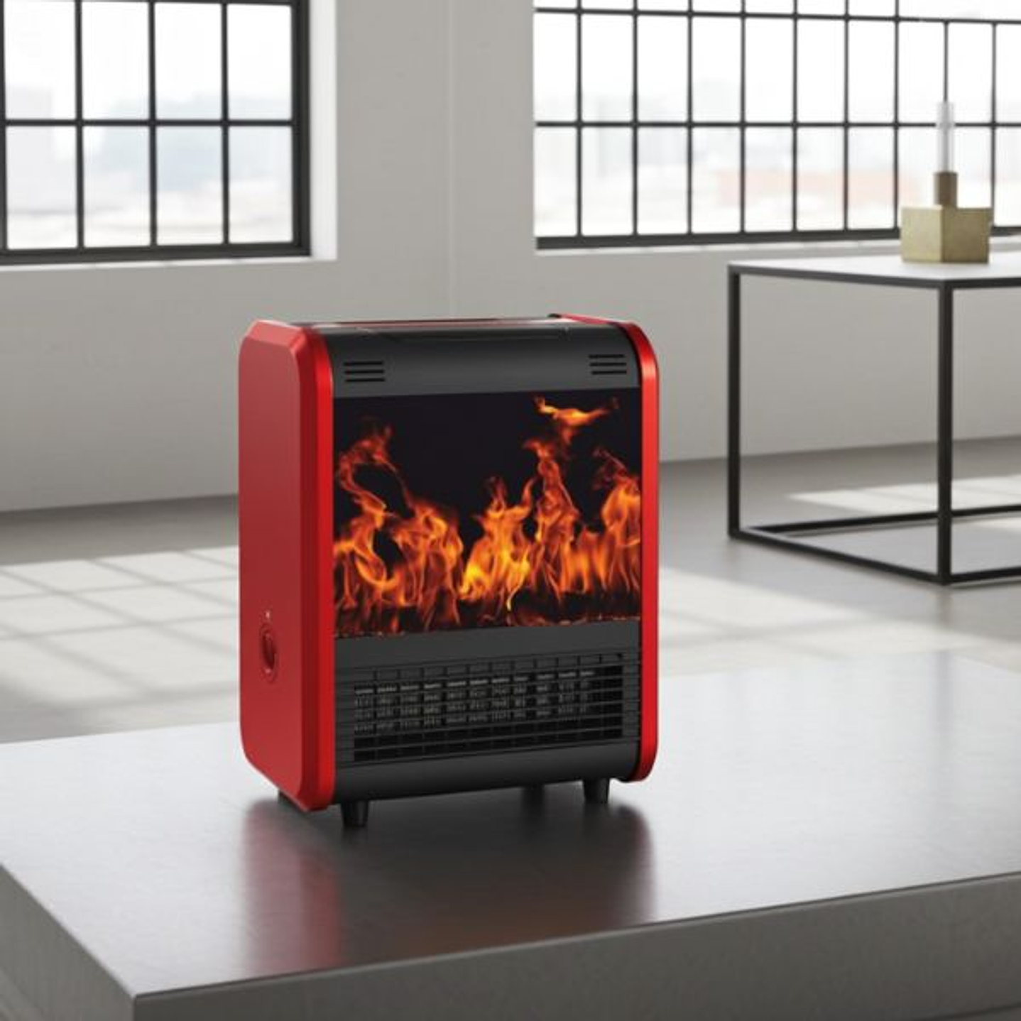 Chimenea Eléctrica BOX - Calefacción Portátil para Hogar 4