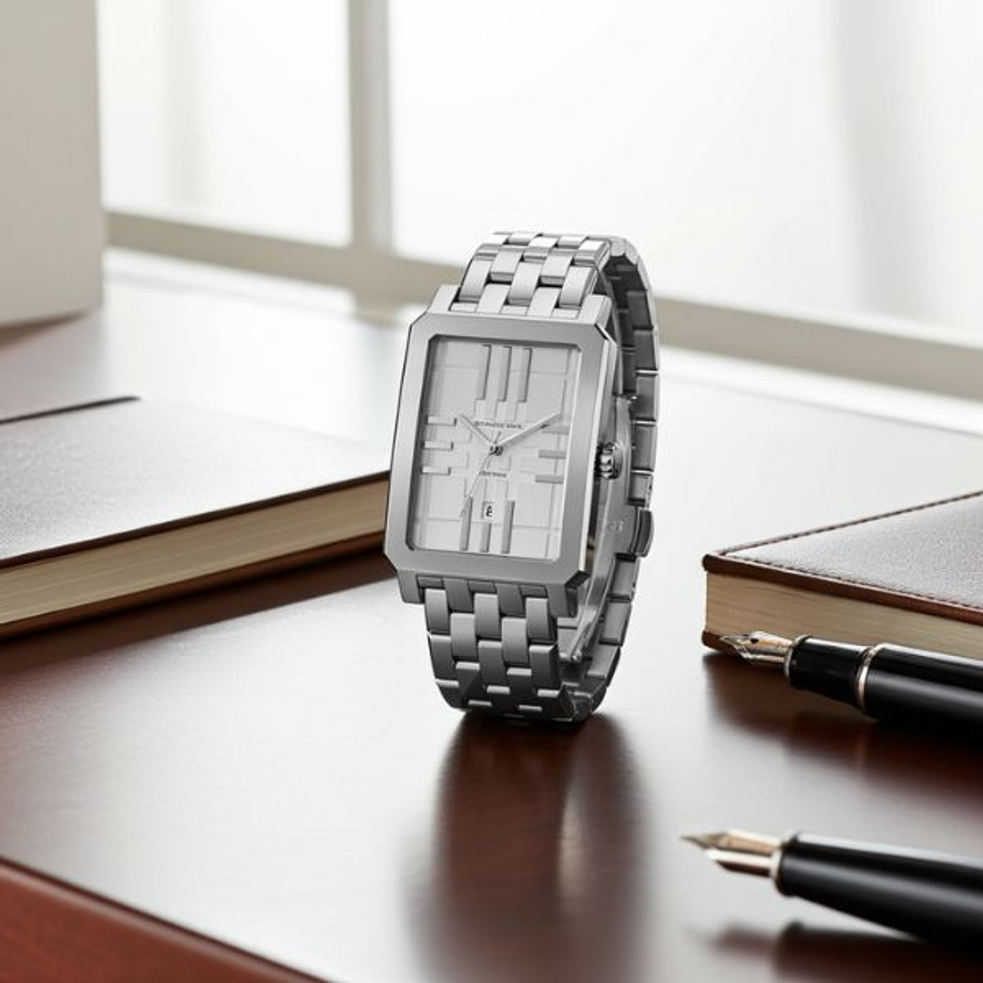 Reloj Hombre Burberry BU1900 35 mm – Diseño Suizo en Acero Gris 3