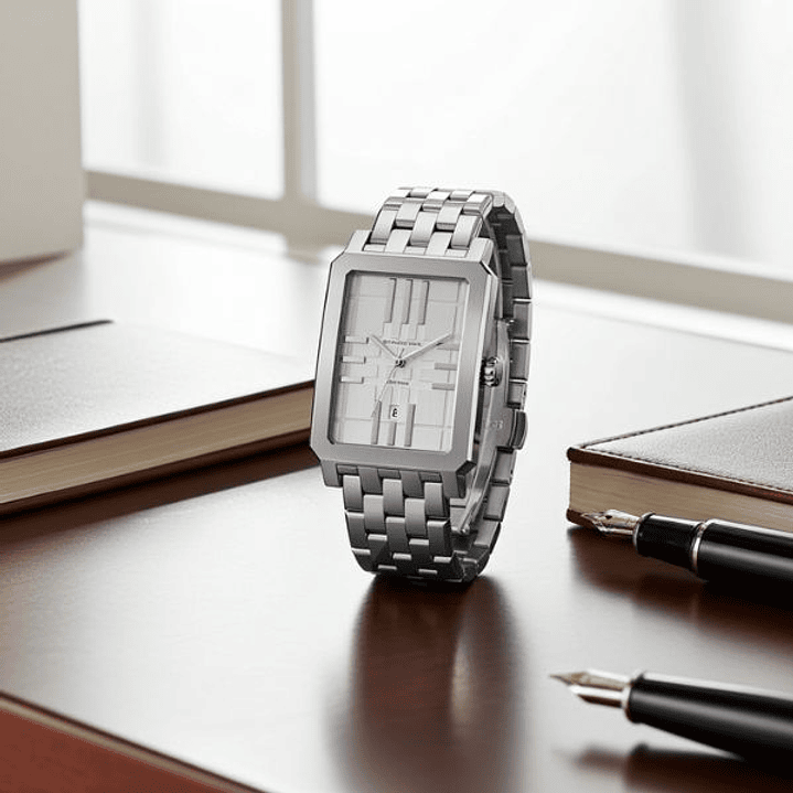 Reloj Hombre Burberry BU1900 35 mm – Diseño Suizo en Acero Gris 3