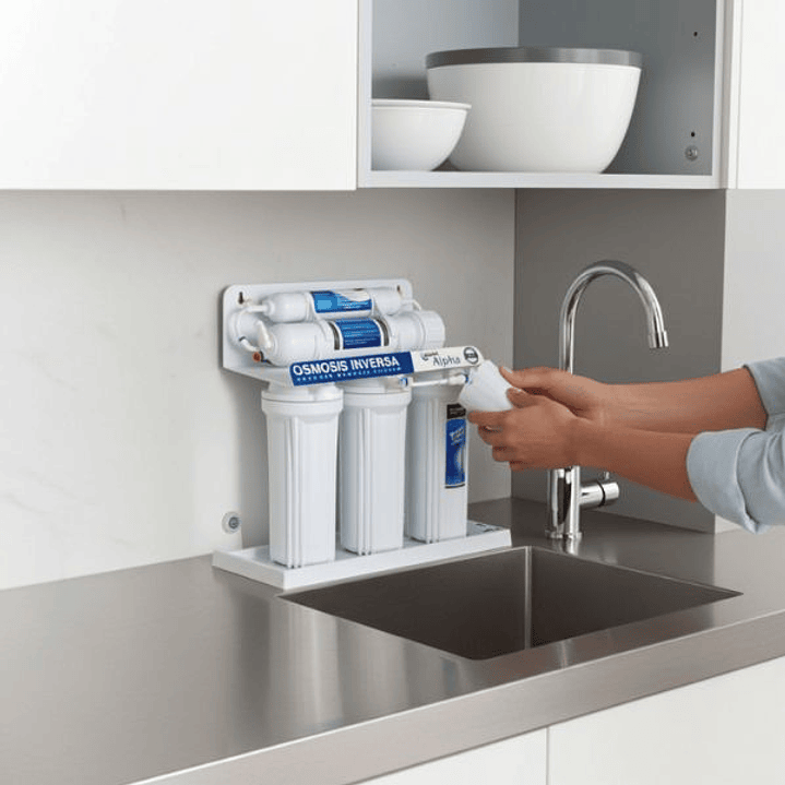 Ósmosis Inversa SEIWATER ALPHA OI-01 5 Etapas 110L/día 2