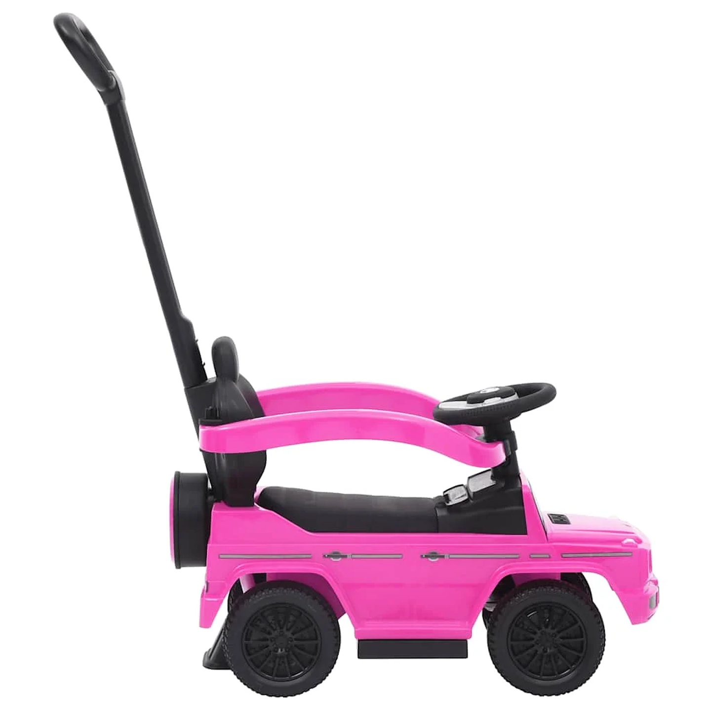 Coche de Empuje Infantil G63 - Negro y Rosa 12