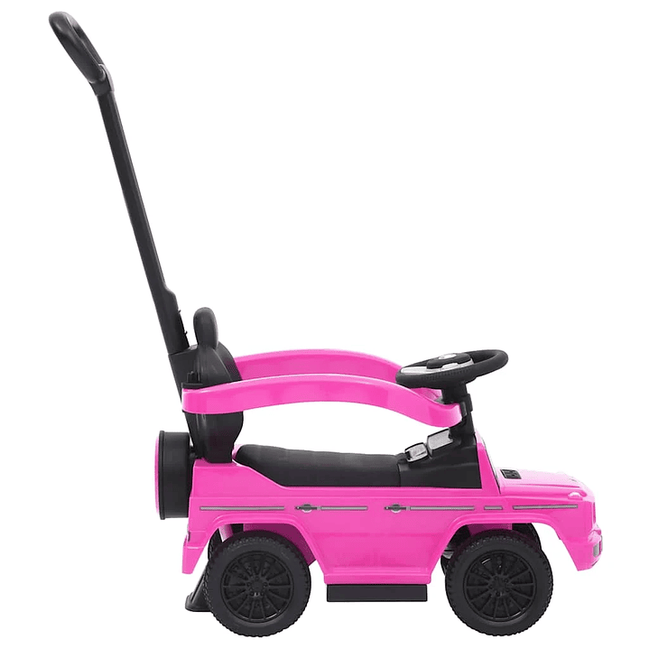Coche de Empuje Infantil G63 - Negro y Rosa 12