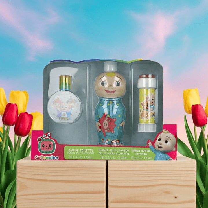 Set de Perfume Infantil CoComelon – Diversión, Frescura y Cuidado en un Solo Regalo 2