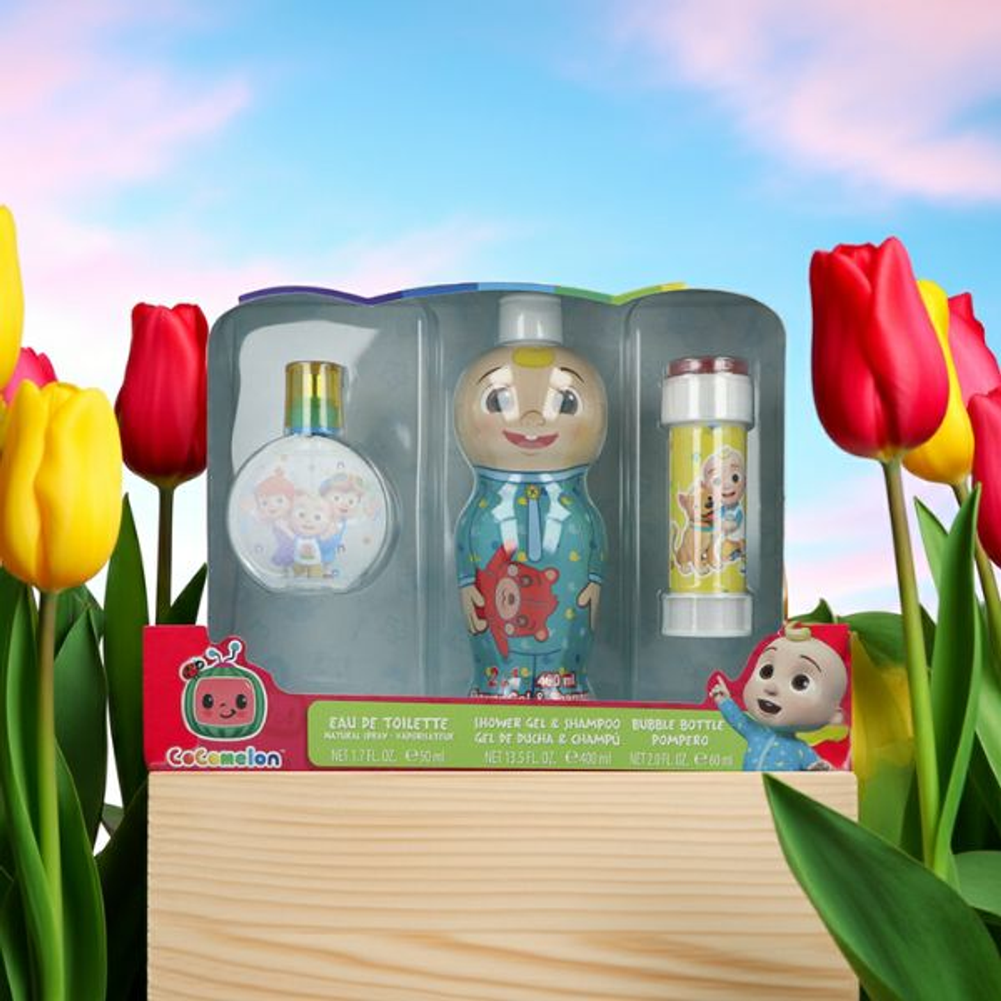 Set de Perfume Infantil CoComelon – Diversión, Frescura y Cuidado en un Solo Regalo 4