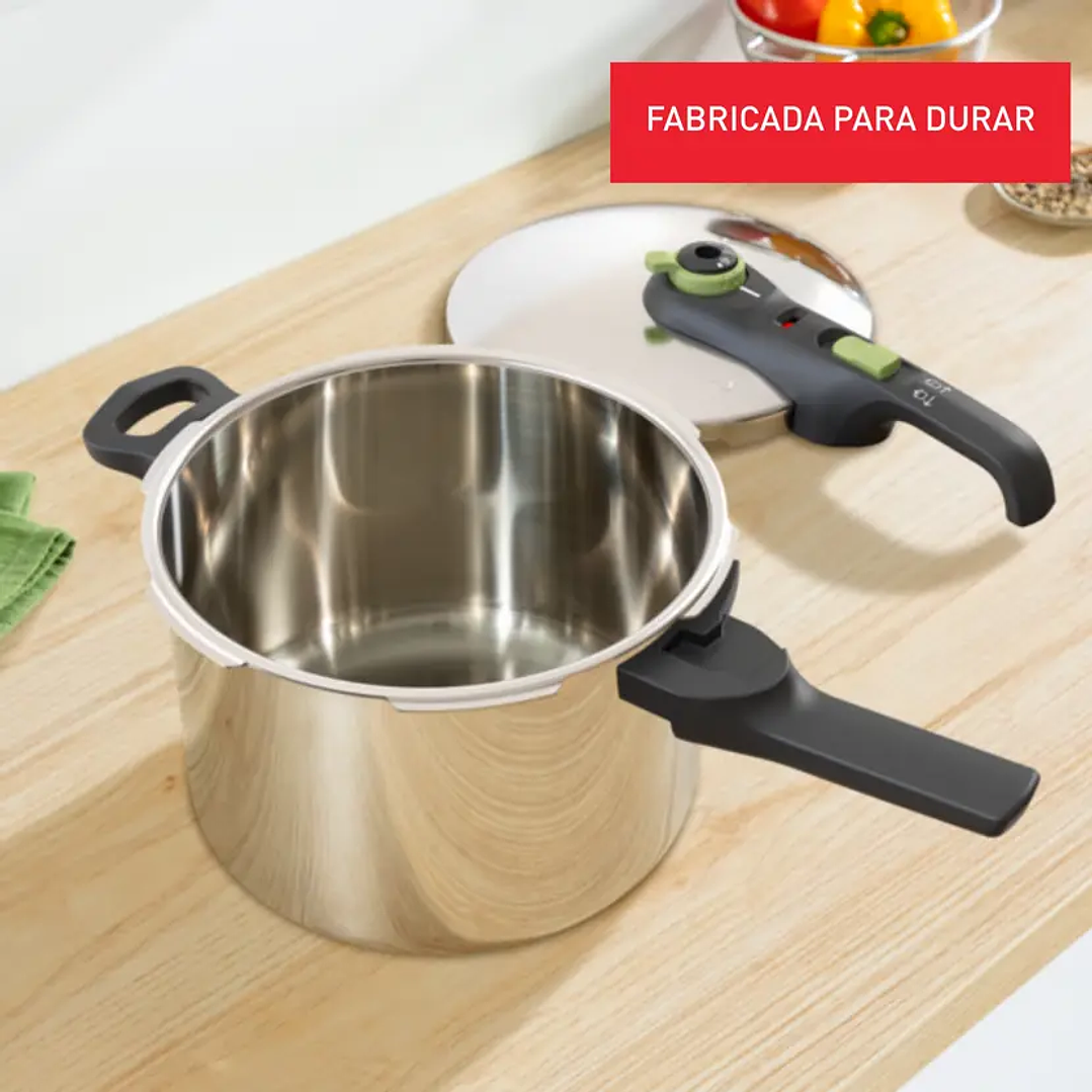 Tefal P2580 Olla Rápida 6L - Cocina Segura y Eficiente 3