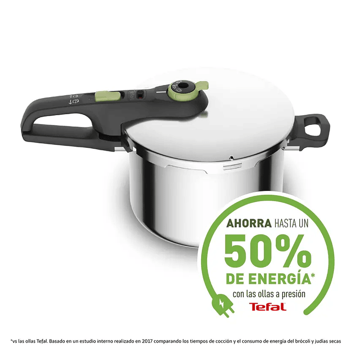 Tefal P2580 Olla Rápida 6L - Cocina Segura y Eficiente 2