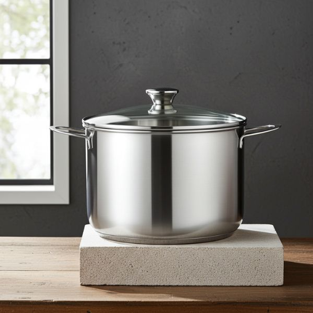 Olla Ancora BRA 18 cm - Inoxidable Full Induction con Tapa 3