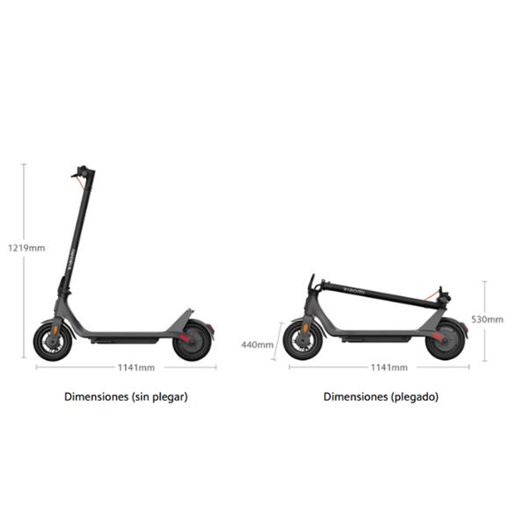 Xiaomi 4 Lite 2nd Gen - Patinete Eléctrico Urbano 500W 10
