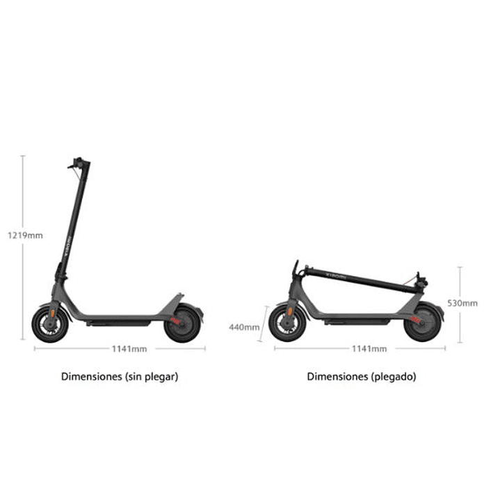 Xiaomi 4 Lite 2nd Gen - Patinete Eléctrico Urbano 500W 10