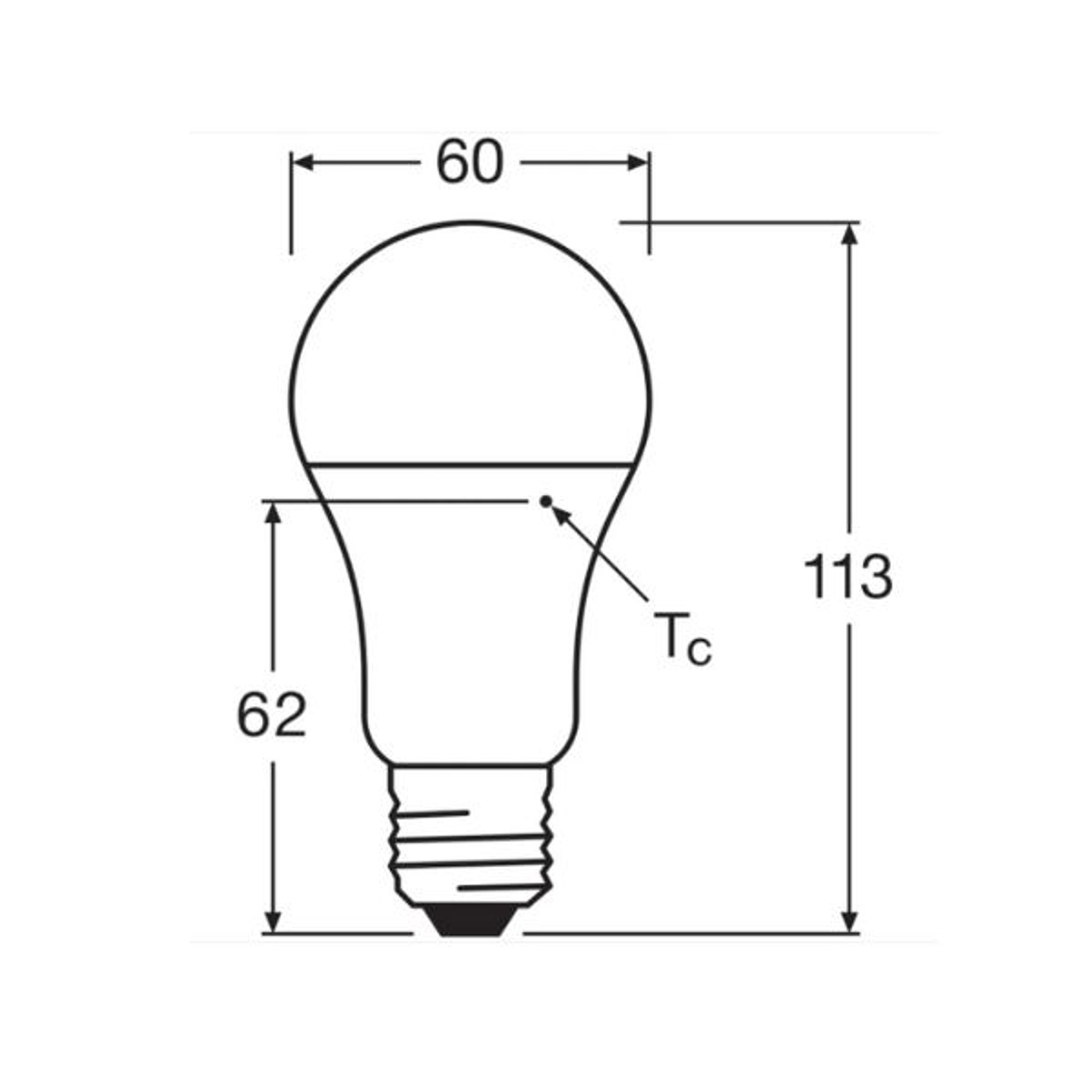 LEDVANCE 10W 6500K E27  Bombilla LED Blanca Fría 4