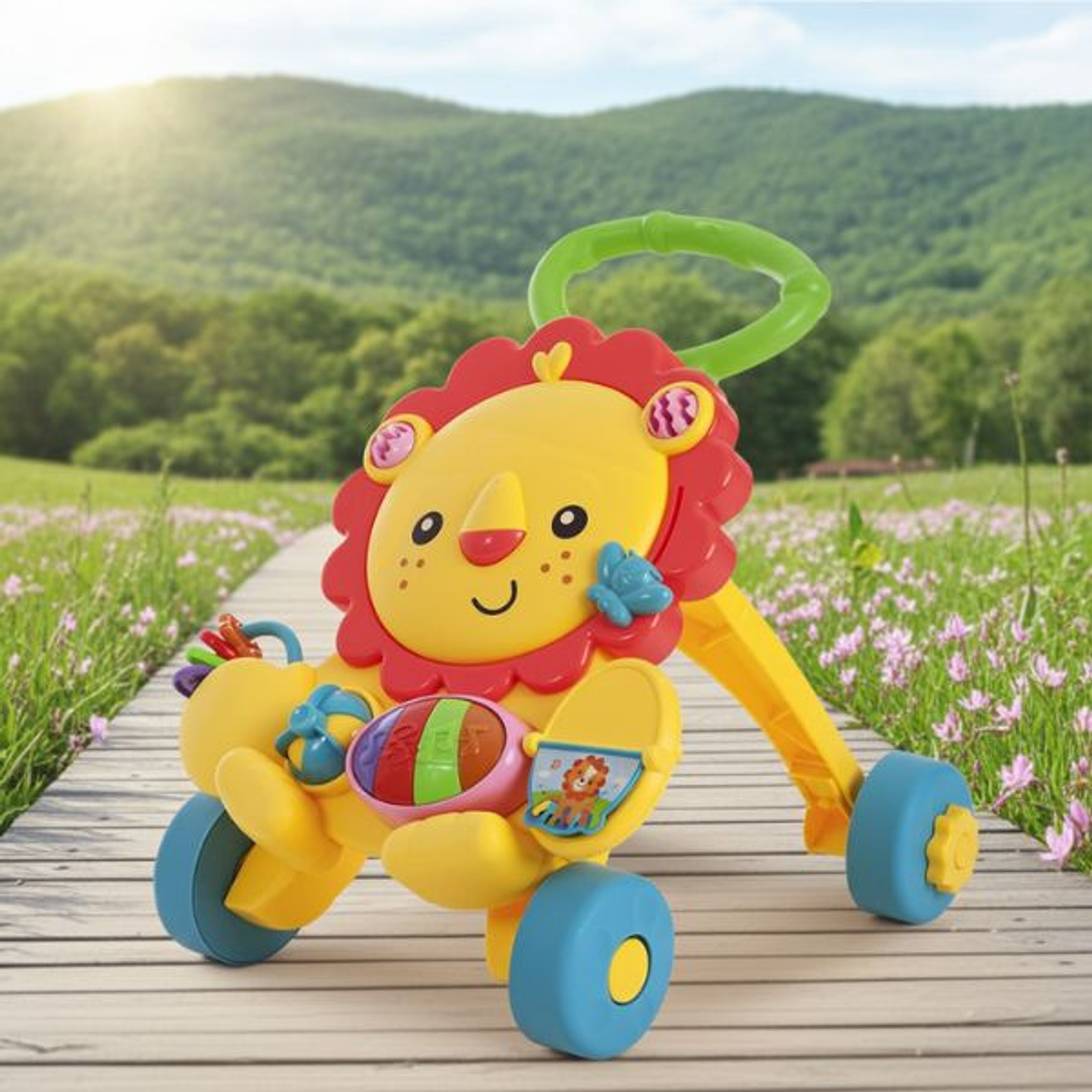 Andador Infantil con Ruedas Activity León con Música y Luces | Juguete Educativo para Niños +3 Años 3