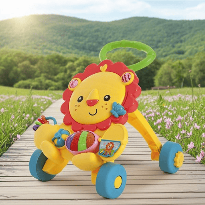 Andador Infantil con Ruedas Activity León con Música y Luces | Juguete Educativo para Niños +3 Años 3