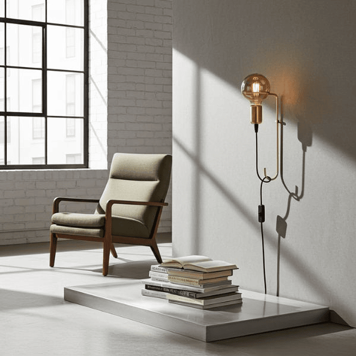 Aplique Brisbane Pota 3662 - Dorado Moderno E27 3