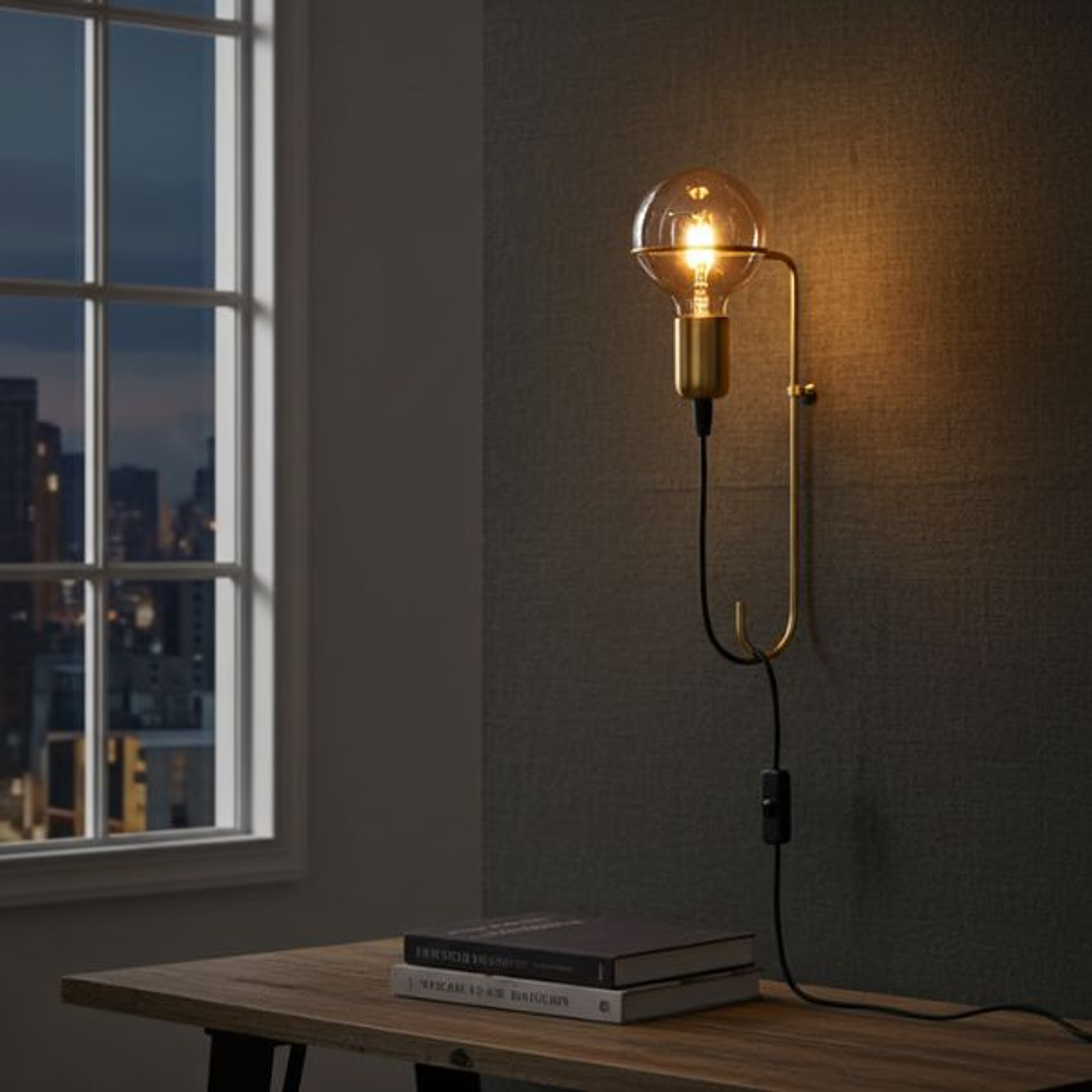 Aplique Brisbane Pota 3662 - Dorado Moderno E27 4