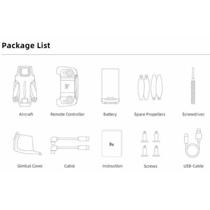 Drone FIMI MINI 3 - 249g, Cámara 4K 60fps, Sensor 48MP 16