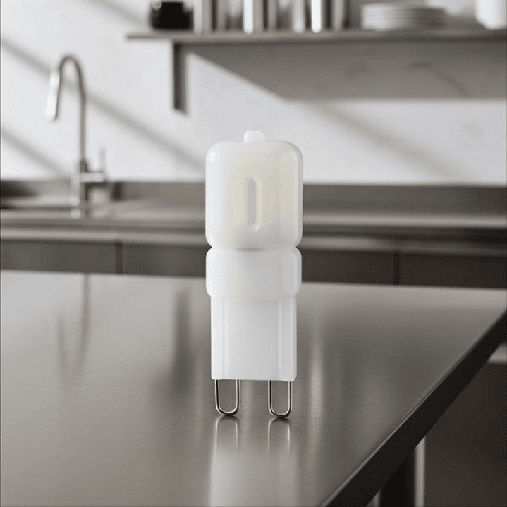 Bombilla LED G9 3W  Luz Cálida 360º 40.000H 4
