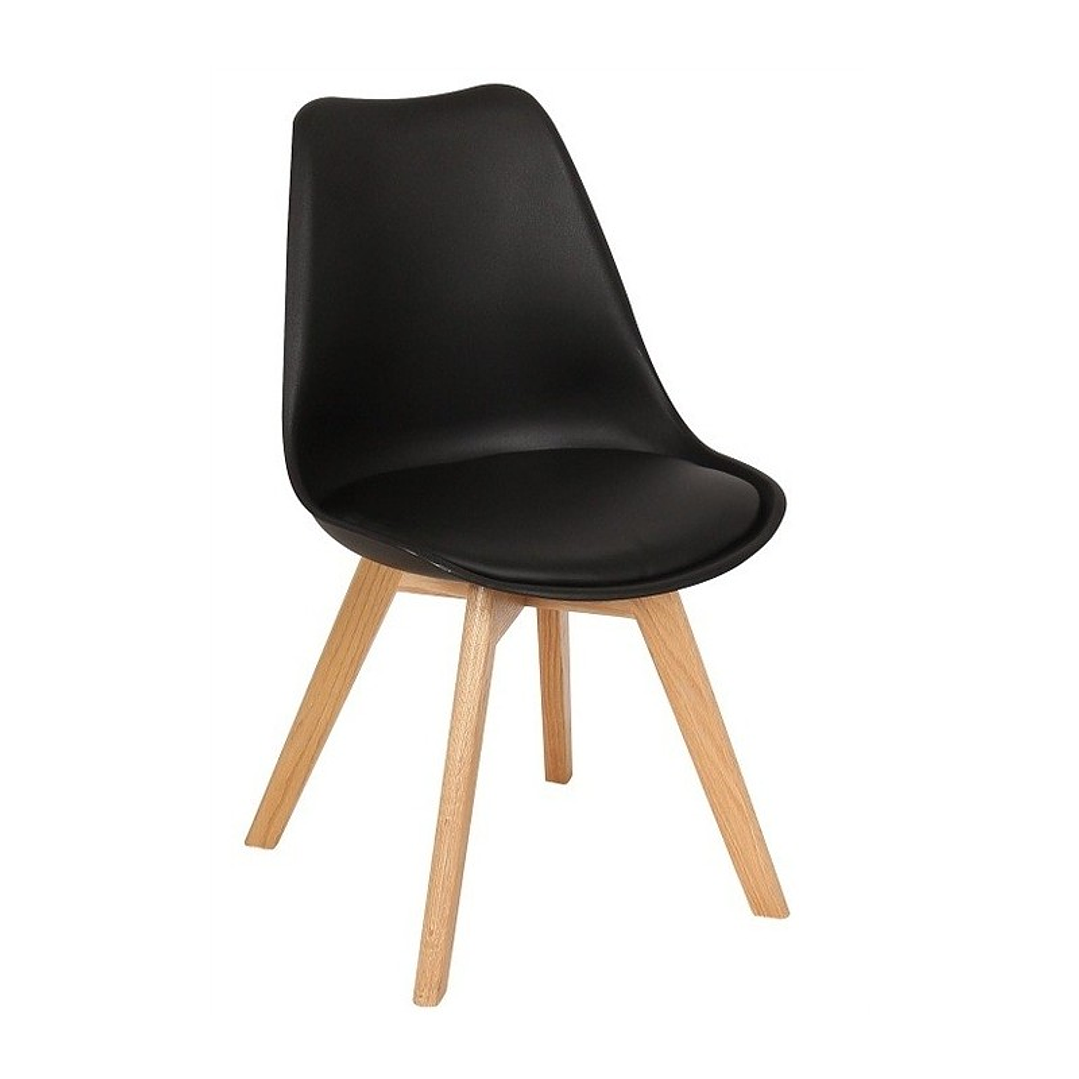 Silla TORRE 4P - Madera y Polipropileno en Colores Disponibles 15