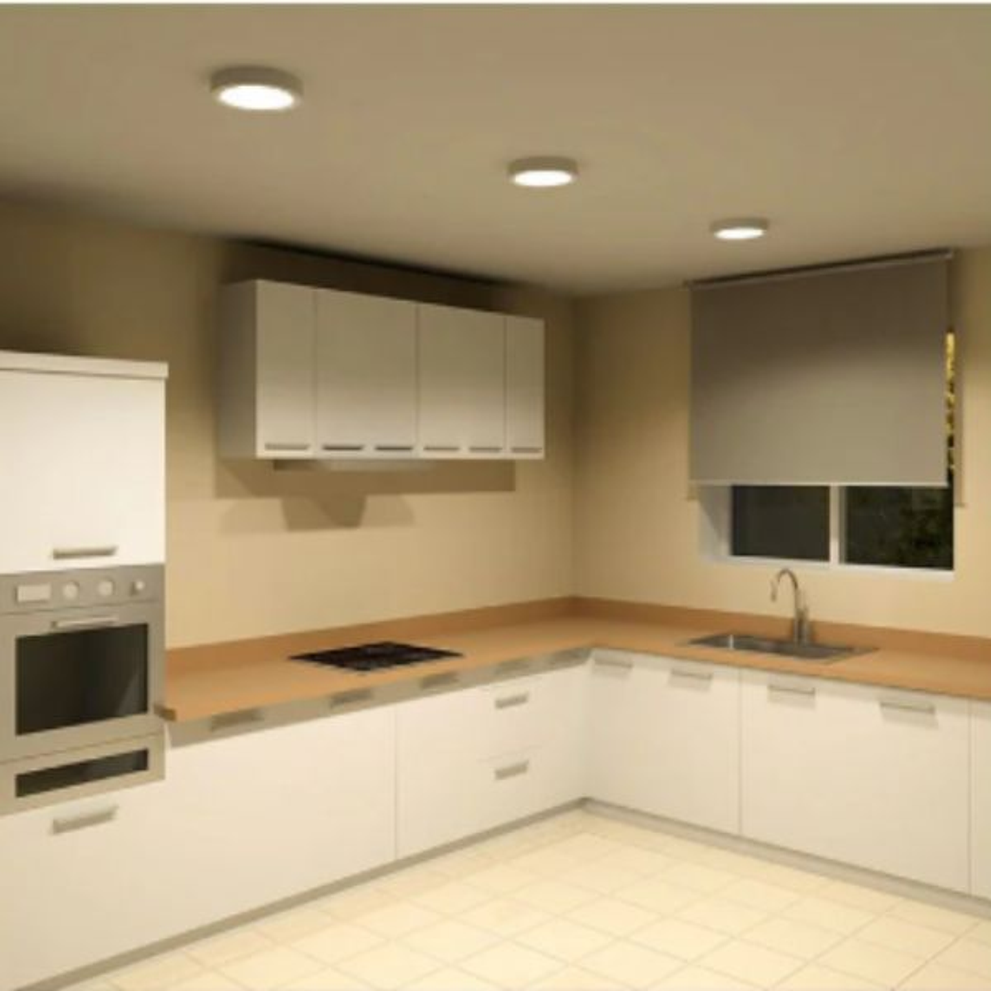 Plafón LED Circular 20W  Luz Blanca Fría 6000K y Natural 4200K 4