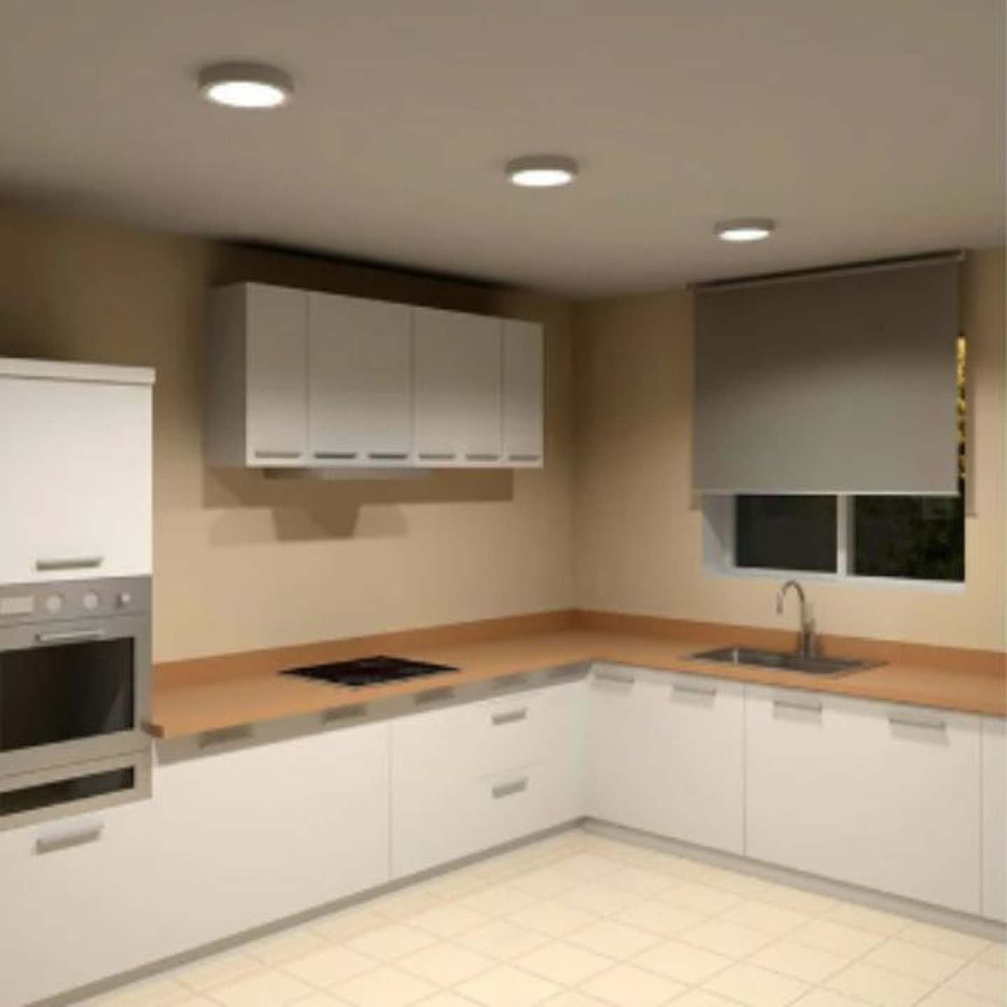 Plafón LED Circular 20W  Luz Blanca Fría 6000K y Natural 4200K 7