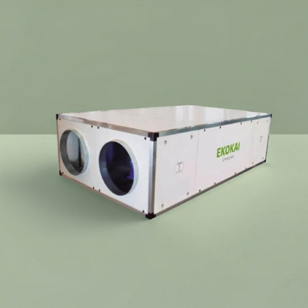 Recuperador de Calor EKOKAI RE-H4700 con Control CO2 y Sensor CO2M – Máxima Eficiencia Energética para Entornos Industriales y Comerciales 4