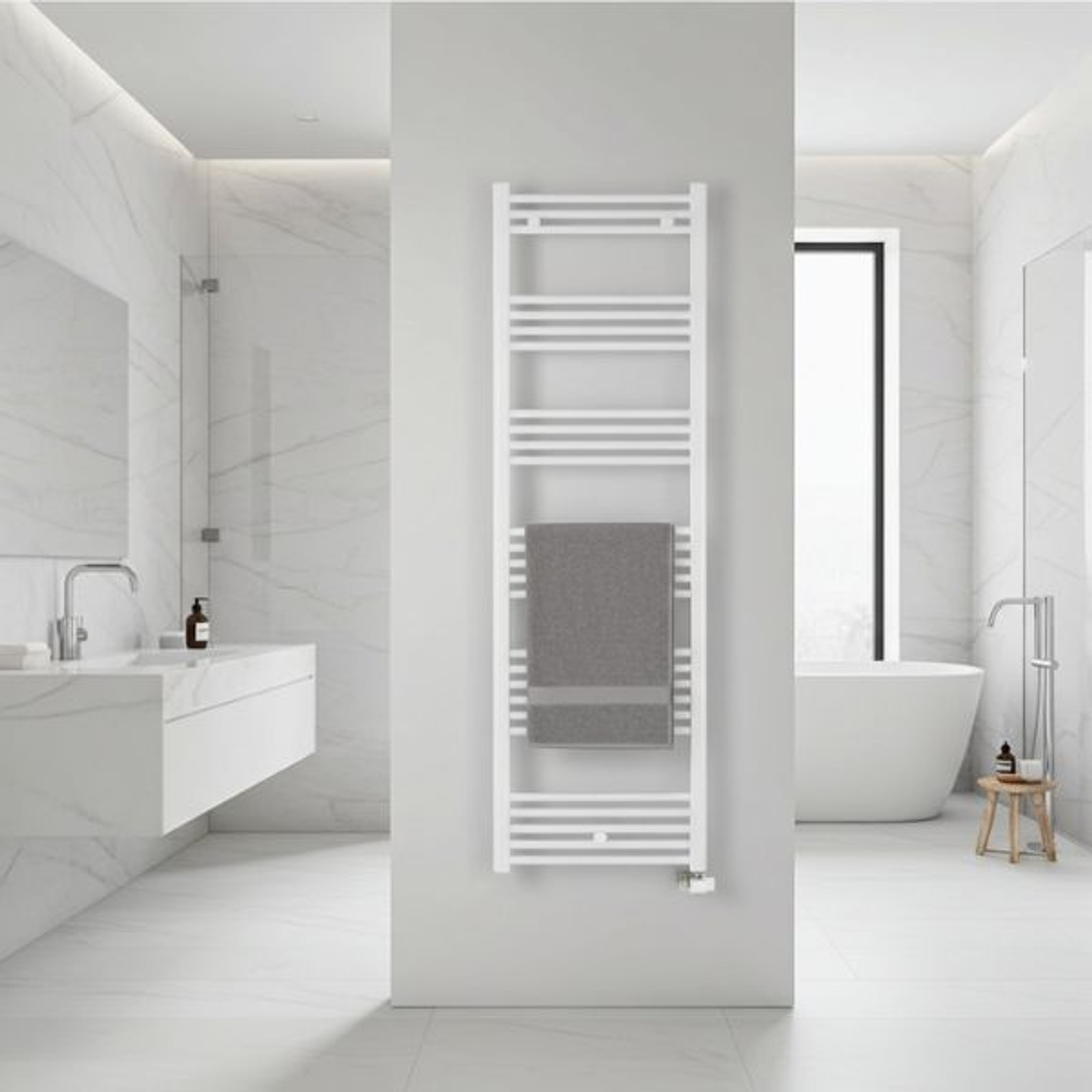 Toallero Ferroli TALIA WF Blanco - 500x1800 mm 3