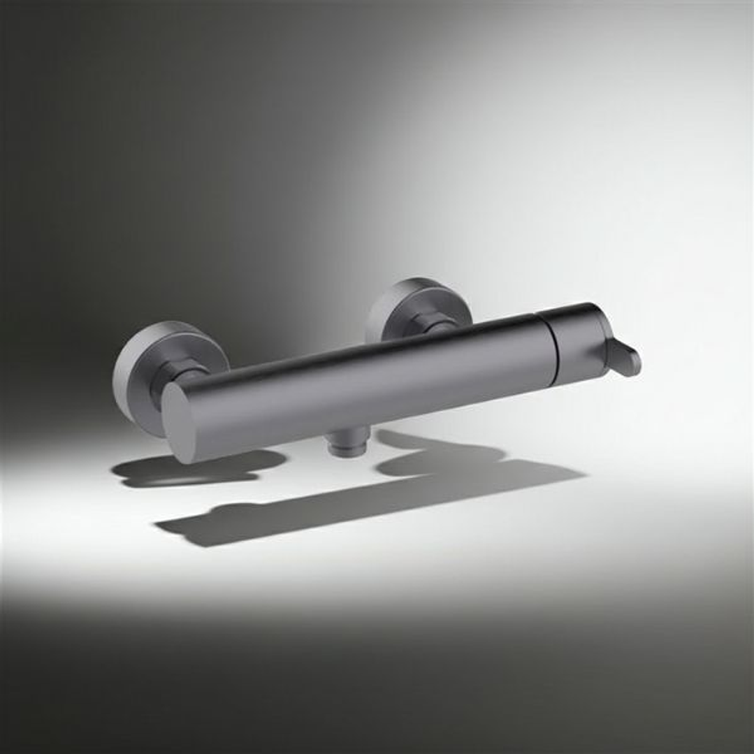 Grifo Ducha Monomando Nexus Gunmetal Cepillado 4