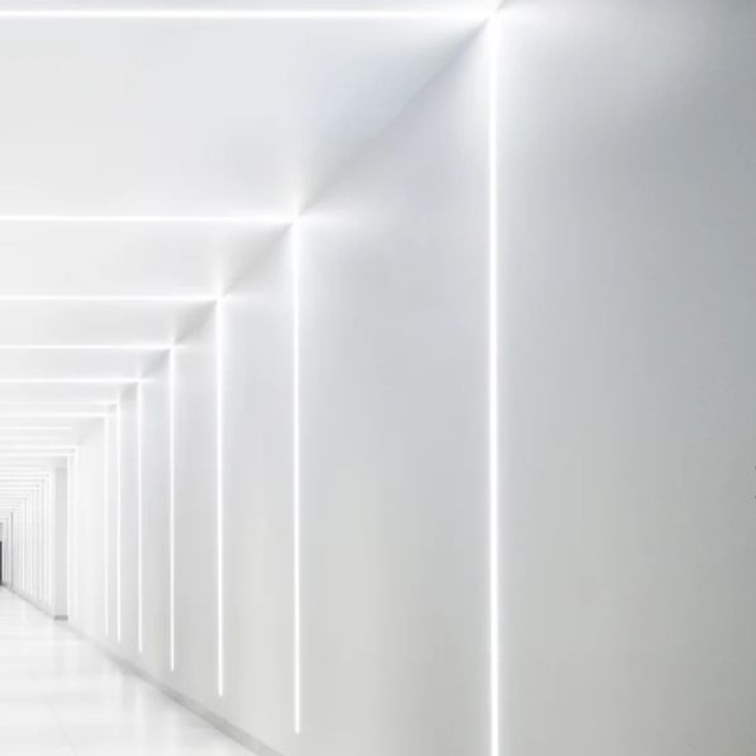 Perfil Aluminio 2M Empotrable para Tira LED 9 mm con Difusor 7