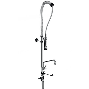 Grifo Industrial Monomando Caño 300 mm con Maneta Medical