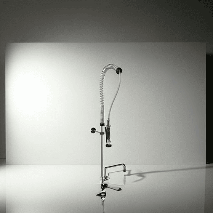 Grifo Industrial Monomando Caño 300 mm con Maneta Medical 2