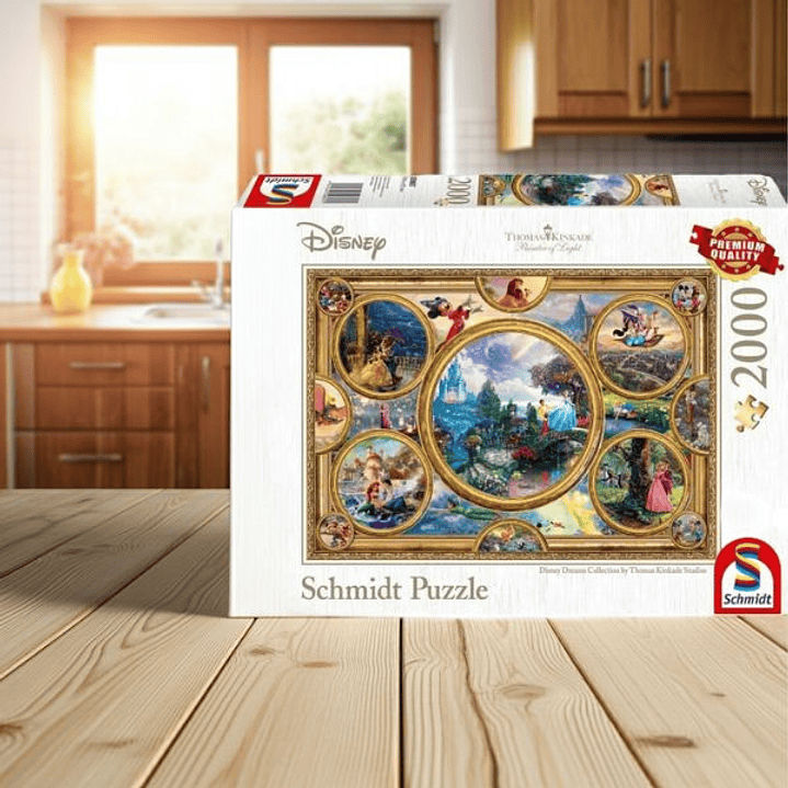 Puzzle Disney Dreams Schmidt 2000 Piezas 4