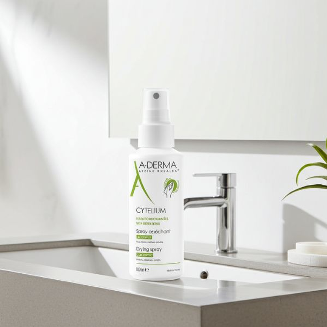 Spray Secante A-Derma Cytelium 100 ml Piel Irritada 5