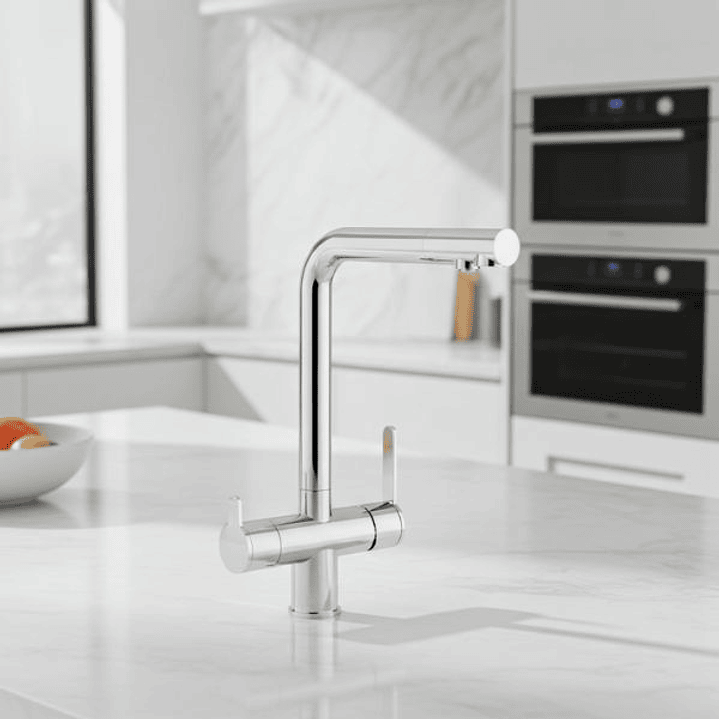 Grifo Monomando 3 Vías Nexus Cromado - Extraíble y Cold Open 3