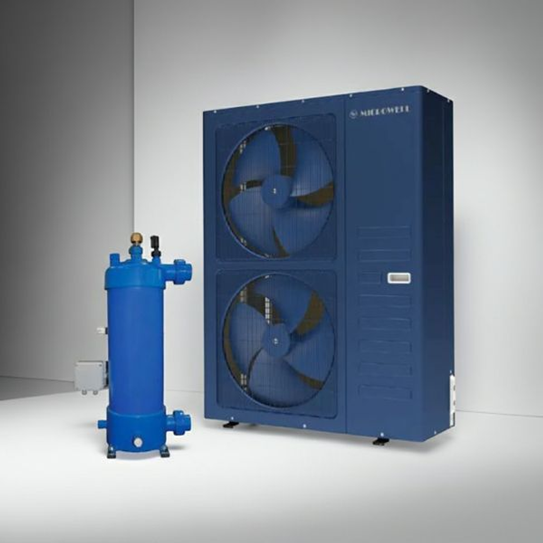 Bomba de Calor para Piscinas SOLIUS MICROWELL HP COMPACT INVENTOR – Alta Eficiencia Energética, Control WiFi 5