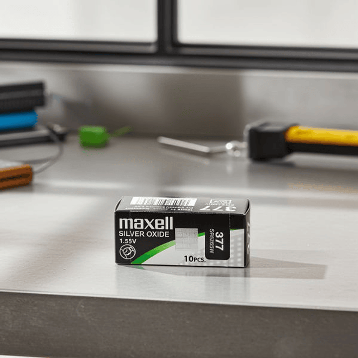 Pila de Botón Maxell SR626SW 1,55V (10 uds) 4