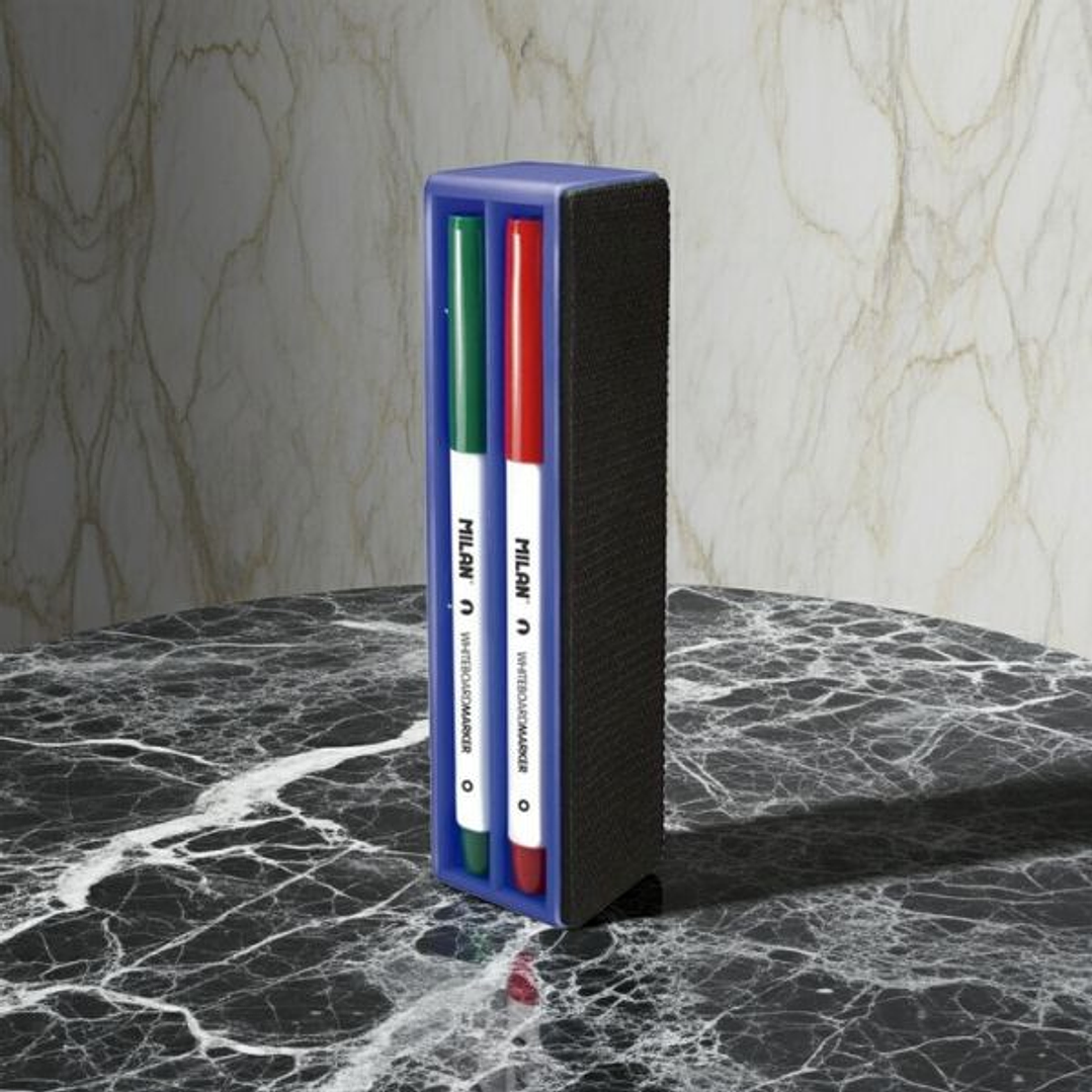 Marcadores Milan 165894 Pizarra Blanca 4 Colores 4