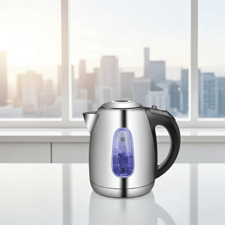 Hervidor Eléctrico Extrastar CJ8  1.7L Acero Inoxidable
 2