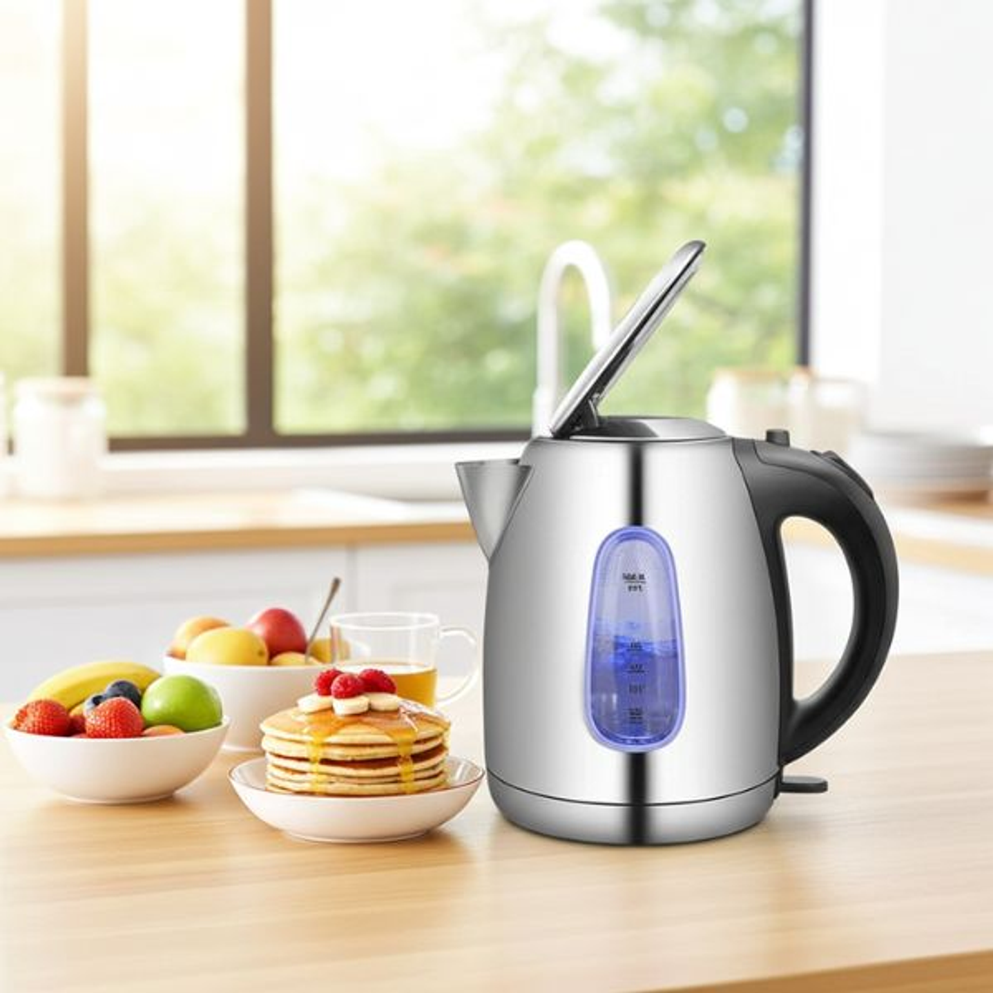 Hervidor Eléctrico Extrastar CJ8  1.7L Acero Inoxidable
 5