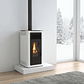 Estufa Pellet Audax LASIAN 8kW Blanco Opaco - Miniatura 3
