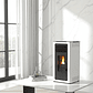 Estufa Pellet Audax LASIAN 8kW Blanco Opaco - Miniatura 4