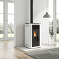 Estufa Pellet Audax LASIAN 8kW Blanco Opaco - Miniatura 5