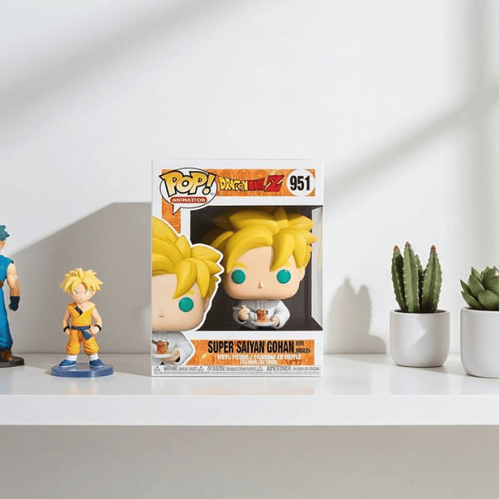 Figura Funko Pop Dragon Ball Z  Gohan Super Saiyan con Fideos 2